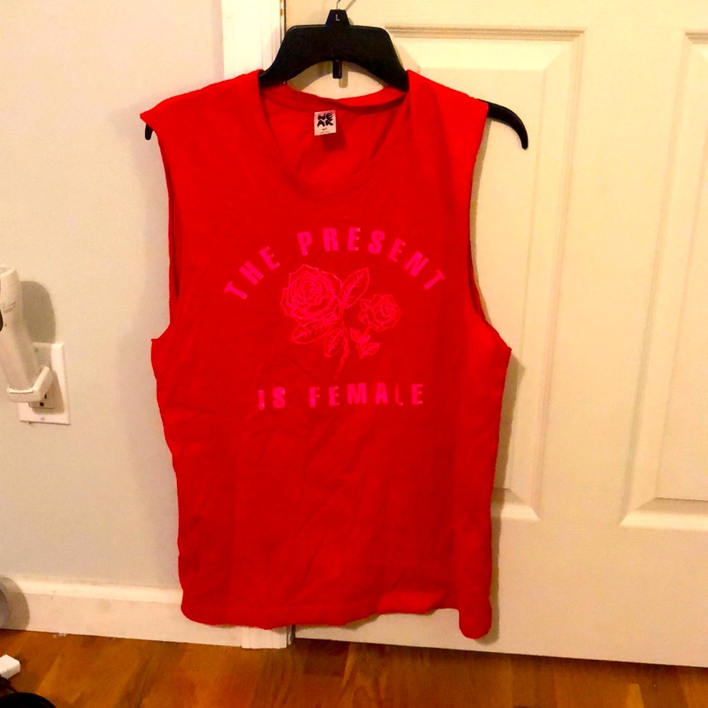 Unisex Zumba muscle shirt size medium/large, from the Women’s March collection.